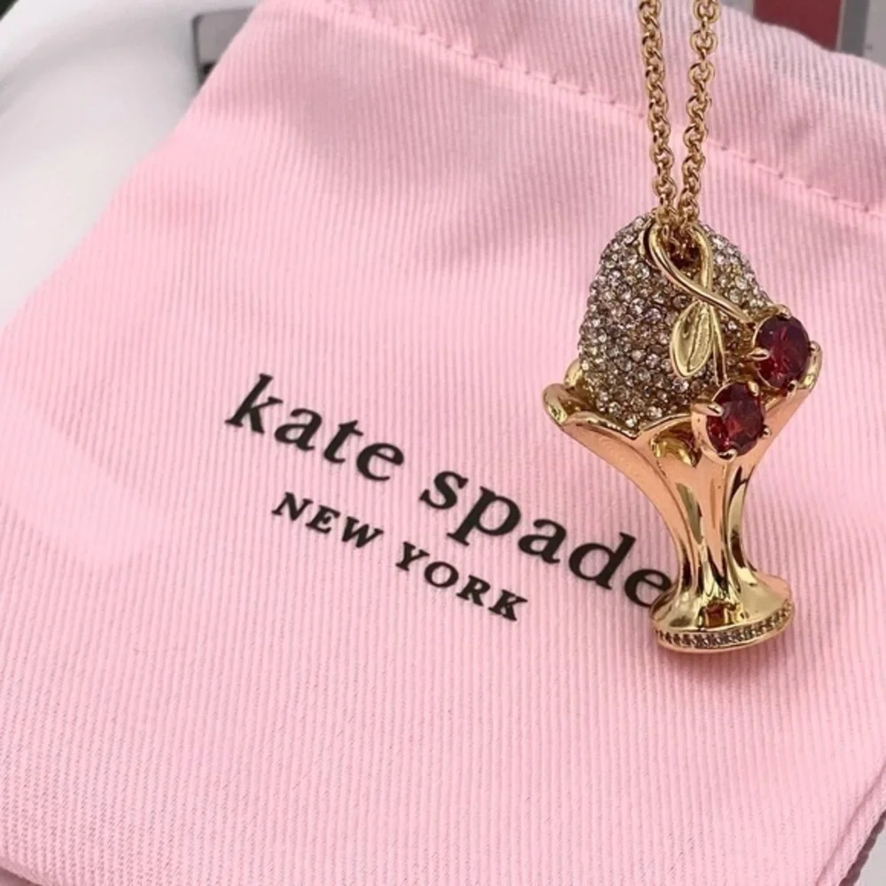 Kate Spade Ice Cream Sundae Pendant Necklace
